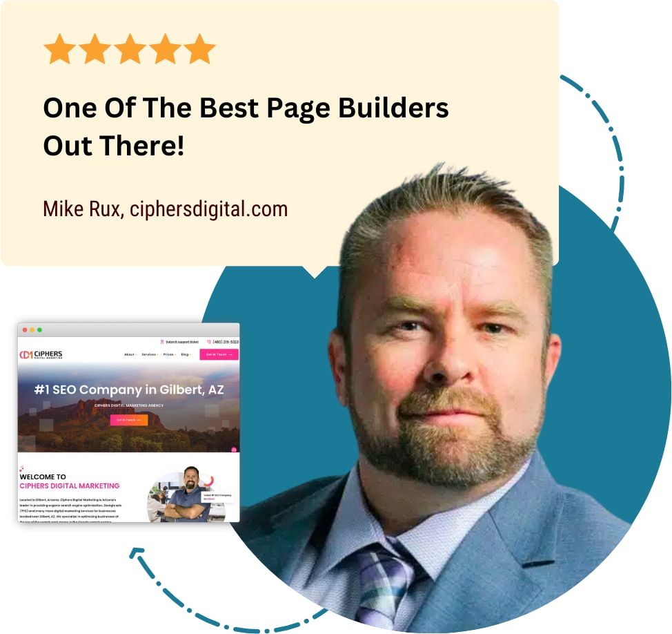 Mike Rux Beaver Builder Testimonial